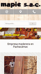 Mobile Screenshot of mapieperu.com